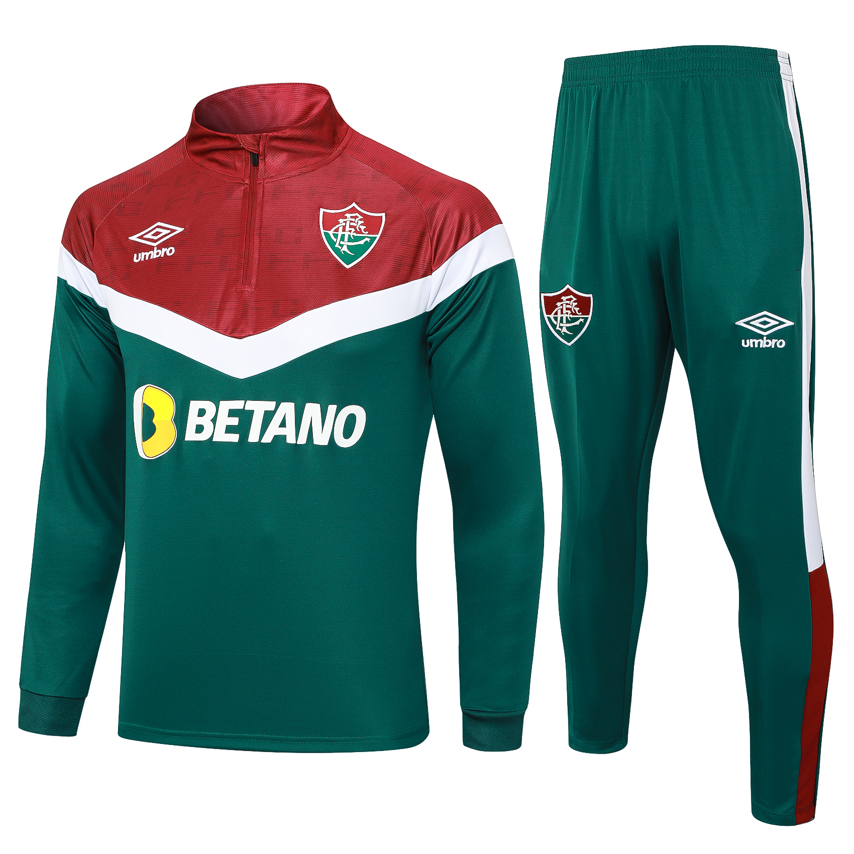 Fluminense 23-24 Long Sleeve Training Set -Green